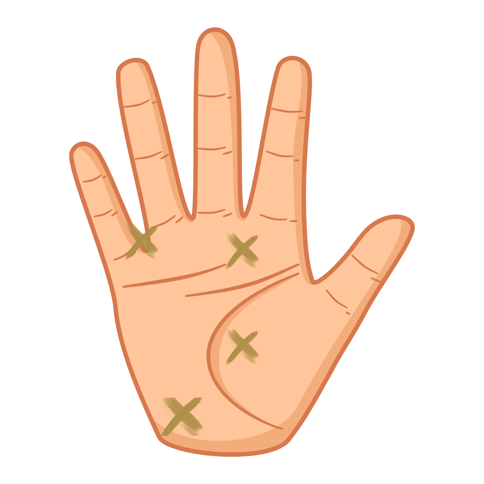 Hand acupoints